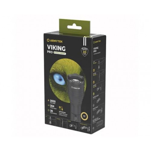 Тактический фонарь Armytek Viking Pro Magnet USB (теплый свет) в Кирове