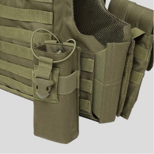 Тактический разгрузочный жилет «5 / пять карманов» с подсумками Tactical Molle Plate Carrier для съемных бронепластин в Кирове